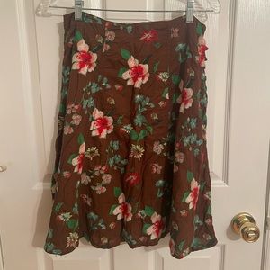 Johnny Was gorgeous embroidered skirt